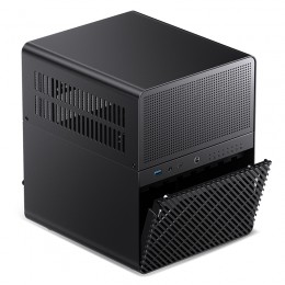 Корпус без блока питания/ Case JONSBO N3, Mini-Tower, no fans, 1xUSB-A 3.0 + 1xUSB-C 3.2, SFX PSU Support, mITX Black