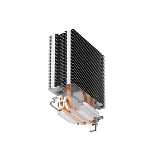Кулер для процессора/ CPU Cooler SAMA X20 (110W, 4-pin PWM, 123mm, 2x6mm, RGB, 1x92mm, 54.6CFM, 31.2dBA, 2700RPM, S: 1851/1700/1200/115X, AM5/AM4, silver) SAMA