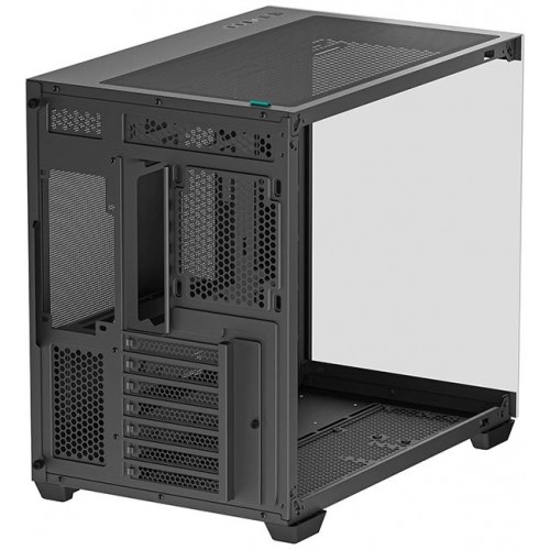 Корпус Deepcool CG530 черный ATX с поддержкой 2x120mm и 2x140mm вентиляторов, USB 2.0 и 3.0, аудио и блоком питания