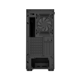 Корпус без блока питания/ Case PCCooler IE200 BK, Midi-Tower, TG, 1x120mm ARGB, 1xUSB-A 3.0 + 2xUSB-A 2.0, E-ATX, ATX, mATX, mITX Black