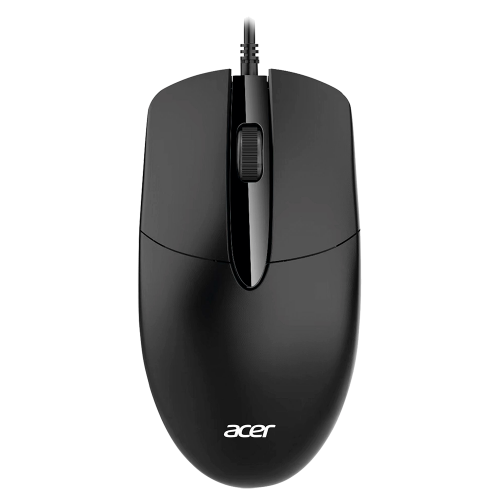 Мышь компьютерная/ Проводная мышь ACER OMW300 оптическая (1200dpi) USB (3but) black Acer