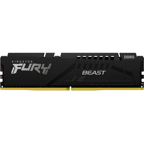 Память оперативная/ Kingston 32GB 5200MT/s DDR5 CL40 DIMM FURY Beast Black XMP Kingston