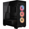 Корпус Corsair 3500X LX-R RGB iCUE LINK: Midi-Tower с ARGB, поддержка E-ATX, ATX, mATX, mITX - Черный