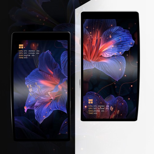 Водяное охлаждение для процессора/ Water Cooling System Thermalright Rainbow Vision 360 Turbo (360mm, LED, Black, ARGB/ Fans: 3x120mm, 120.38CFM, 44.7dBA, 3000RPM/ Pump height 86mm, 6400RPM, Rad thickness 27mm/ S: 1700, 1200, 1851, 115X, 2011, 2066, AM5, 