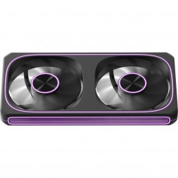 Вентилятор для корпуса Formula Air Fusion 2 Reverse ARGB 240х120x28 черный 4-pin (AIR FUSION 2 BK REVERSE) Ret