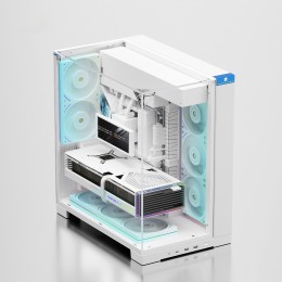 Корпус без блока питания/ Case Thermalright A70, Midi-Tower, TG, no fans, 2xUSB-A 3.0, 1xUSB Type-C, ATX, mATX, mITX White