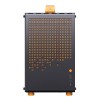 Корпус JONSBO Z20 Mini-Tower без блока питания: стильный черно-оранжевый mATX/mITX с USB-A 3.2 и USB-C 3.2