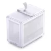 Корпус JONSBO C6 MAX Handle White - Mini-Tower без блока питания, mATX/mITX, 1xUSB-A 3.0 + 1xUSB-C 3.1, без вентилятора
