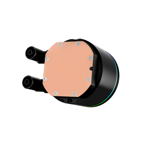 Система охлаждения/ Water Cooling System PCCooler DA360 Pro ARGB BK (300W, 360mm, Black, ARGB/ Fans: 3x120mm, 75.8CFM, 33.7dBA, 2200RPM/ Pump height 57mm, 28dBA, 3000RPM, Rad thickness 27mm/ S: 1851, 1700, 1200, 20XX, 115X, AM5, AM4) PcCooler