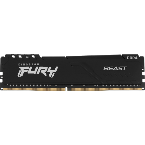 Купить оперативную память Kingston 16GB 3200MT/s DDR4 CL16 DIMM FURY Beast Black – Высокая производительность для вашего ПК