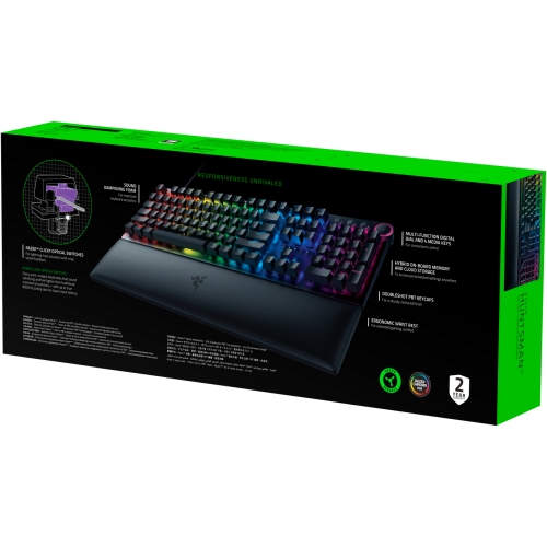 Клавиатура Razer Huntsman V2 с Purple Switch - Игровая клавиатура с русской раскладкой