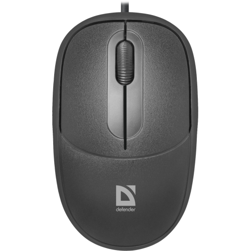 Defender Проводная оптическая мышь Datum MS-980 черный,3 кнопки,1000dpi Defender