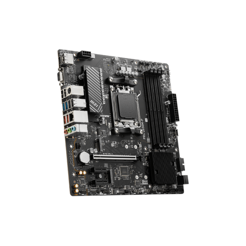 Материнская плата/ MB MSI AMD B650 sAM5, 4xDDR5(256GB), D-SUB/HDMI 2.1/DP, 1xPCIe 4.0x16, 2xPCIe 3.0, 1xLAN (2.5GbE), 4xSATA 6Gb/s, 2xM.2, 4xUSB 3.2, 4xUSB 2.0, 1xPS/2, mATX