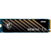 MSI SSD SPATIUM M450, 1000GB, M.2(22x80mm), NVMe, PCIe 4.0 x4, 3D TLC, R/W 3400/2500, IOPs , TBW 350, DWPD 0.19 (5 лет) MSI