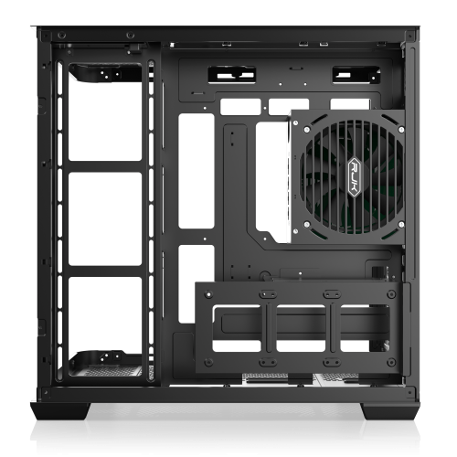 Корпус без блока питания/ Case Raijintek ATREUS BT4, Midi-Tower, TG, 4x120mm ARGB, 2xUSB-A 3.0 + 1xUSB Type-C , E-ATX, ATX, mATX, mITX Black RAIJINTEK CO LTD