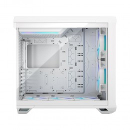 Корпус ПК без блока питания/ Case Fractal Design Torrent RGB TG Clear Tint, Full-Tower, 2x180mm + 3x140mm RGB, 2xUSB-A 3.2 + 1xUSB 3.2 Type-C E-ATX, SSI-CEB, SSI-EEB, ATX, mATX, mITX White