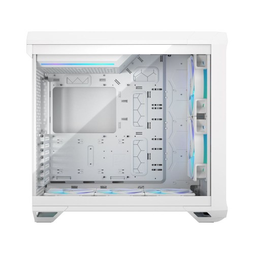Корпус ПК без блока питания/ Case Fractal Design Torrent RGB TG Clear Tint, Full-Tower, 2x180mm + 3x140mm RGB, 2xUSB-A 3.2 + 1xUSB 3.2 Type-C E-ATX, SSI-CEB, SSI-EEB, ATX, mATX, mITX White Fractal Design