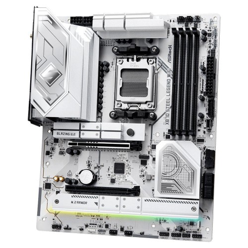 Купить материнскую плату Asrock X870 STEEL LEGEND WIFI Socket AM5 — 4xDDR5, ATX, RAID, HDMI