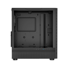Корпус без блока питания/ Case PCCooler IE200 BK, Midi-Tower, TG, 1x120mm ARGB, 1xUSB-A 3.0 + 2xUSB-A 2.0, E-ATX, ATX, mATX, mITX Black