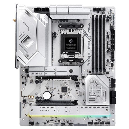 Купить материнскую плату Asrock X870 STEEL LEGEND WIFI Socket AM5 — 4xDDR5, ATX, RAID, HDMI