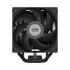 Кулер для процессора/ CPU Cooler PCCooler RT500 BK (240W, 4-pin PWM, LED temp., 152mm, Al/Cu, 5x6mm, 1x120mm, 73.32CFM, 34.9dBA, 2200RPM, S: 1851/1700/1200/115X, AM5/AM4, black) PcCooler