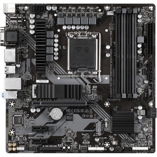 Материнская плата GIGABYTE B760 для Intel s1700 - 4xDDR4 до 128GB, HDMI 2.0, PCIe 4.0, ATX, идеальный выбор для мощного ПК