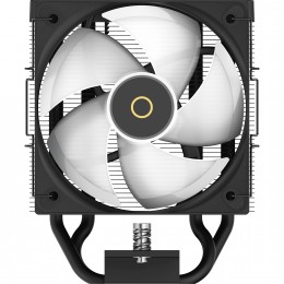 Кулер для процессора/ CPU Cooler Ocypus Gamma A40 BK ARGB (200W, 4-pin PWM, 133mm, Al/Cu, 4x6mm, ARGB, 1x100mm, 41CFM, 29.5dBA, 2400RPM, S: 1851/1700/1200/115X, AM5/AM4, black)