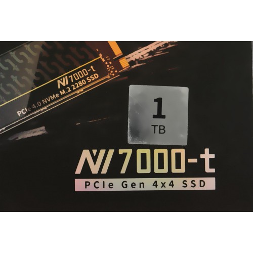 Купить Твердотельный накопитель Netac PCIe 4.0 x4 1TB NT01NV7000t-1T0-E4X M.2 2280 для высокой скорости и надежности хранения данных