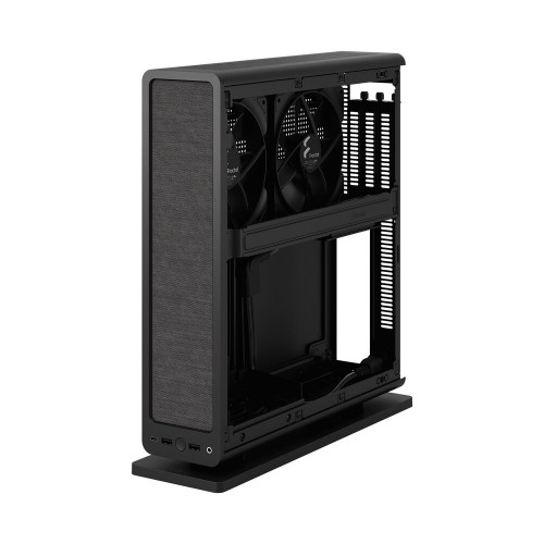 Корпус Fractal Design Ridge mITX Black - Без Блока Питания, 2xUSB-A 3.2 и 1xUSB 3.2 Type-C, Поддержка SFX PSU