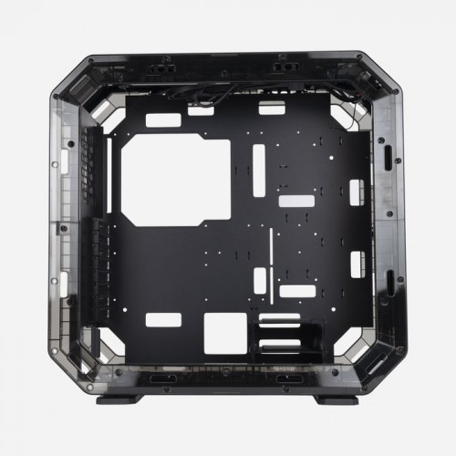 Корпус без блока питания/ Case InWin Airforce, Full-Tower, TG, 4x120mm ARGB, 2xUSB-A 3.0 + 1xUSB-C 3.2, E-ATX, ATX, mATX, mITX Phantom Black In-Win