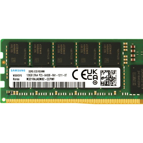 Память оперативная/ Samsung DDR5 128GB RDIMM 6400
