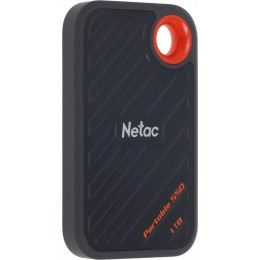 Накопитель SSD Netac USB-C 1000Gb NT01ZX20-001T-32BL ZX20 2.5" синий