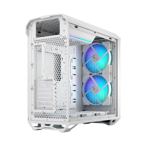 Корпус ПК без блока питания/ Case Fractal Design Torrent RGB TG Clear Tint, Full-Tower, 2x180mm + 3x140mm RGB, 2xUSB-A 3.2 + 1xUSB 3.2 Type-C E-ATX, SSI-CEB, SSI-EEB, ATX, mATX, mITX White Fractal Design