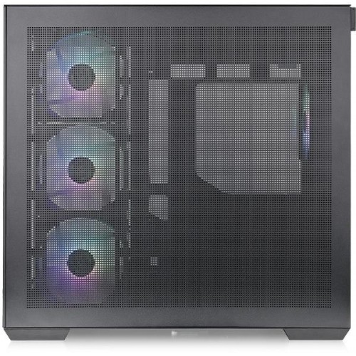 Купить корпус Thermaltake View 380 TG ARGB черный ATX с RGB подсветкой и поддержкой 6 вентиляторов - идеальный выбор для игрового ПК