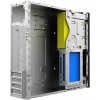 Корпус Foxline mATX с блоком питания 300Вт: 2xUSB3.0, 2xUSB2.0, безинструментальный, черный, 8см вентилятор