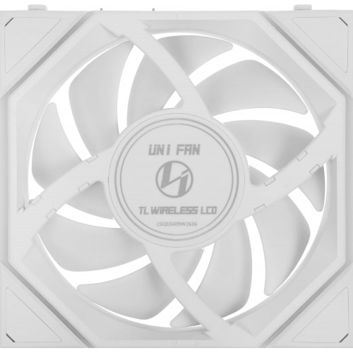 Вентилятор Lian-Li Uni Fan TL Wireless LCD 120 ARGB - Белый 120х124.5x28 мм, 4-pin, 31 дБ (G99.12RTLLCD1W1W.R0)