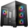 Корпус Deepcool CG530 4F черный ATX с поддержкой 2x120mm и 2x140mm вентиляторов, USB 2.0 и USB 3.0