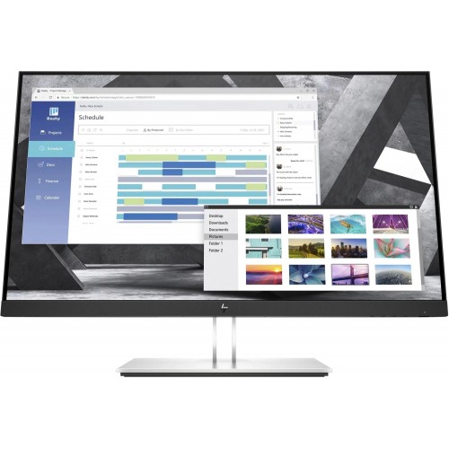 Монитор HP 27" E27q G4 черный IPS 5ms 16:9 HDMI матовая HAS Piv 250cd 178гр/178гр 2560x1440 75Hz VGA DP Quad 2K (1440p) USB 7кг