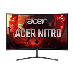 Монитор/ ACER Nitro ED270UX6bmiipx 27'', ZeroFrame, Curved 1500R, Black, 16:9, VA, 2560x1440, 1 / 0,5 (GTG, Min.)ms, 250cd, 220Hz, 2xHDMI(2.1) + 1xDP(1.4) + SPK + Audio Out, Speakers 2Wx2, sync: FreeSync Premium, hdr: HDR 10, Vesa:75x75