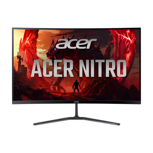 Монитор/ ACER Nitro ED270UX6bmiipx 27'', ZeroFrame, Curved 1500R, Black, 16:9, VA, 2560x1440, 1 / 0,5 (GTG, Min.)ms, 250cd, 220Hz, 2xHDMI(2.1) + 1xDP(1.4) + SPK + Audio Out, Speakers 2Wx2, sync: FreeSync Premium, hdr: HDR 10, Vesa:75x75