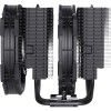 Кулер для процессора/ CPU Cooler Noctua NH-D15 chromax.black (183W, 4-pin PWM, 165mm, Al/Cu, 6x6mm, 2x140mm, 82.43CFM, 24.6dBA, 1500RPM, S: 1851/1700/1200/115X, AM5/AM4, Black)