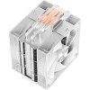 Кулер для процессора Ocypus Delta A40 Elite WH: Высокопроизводительное охлаждение с двойным вентилятором (220W, 4-pin PWM, AM5/AM4)