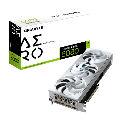 Видеокарта Gigabyte GV-N5080AERO OC-16GD: Высокая производительность для игр и графики