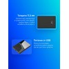 Накопитель SSD Netac USB-C 2000Gb NT01Z7S-002T-32BK Z7S 2.5" черный