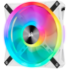 Кулер для корпуса/ Case Cooler Corsair iCUE QL140 RGB 140mm (140x140x25mm, 4-pin PWM, RGB, 50.2CFM, 26dBA, 1250RPM, White, 2pcs) Corsair