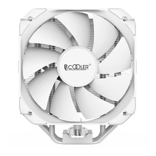 Кулер для процессора/ CPU Cooler PCCooler PALADIN 400 WH (200W, 4-pin PWM, 157mm, Al/Cu, 4x6mm, 1x130mm, 76.85CFM, 29dBA, 1600RPM, S: 1851/1700/1200/115X, AM5/AM4, white) PcCooler