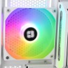 Кулер для корпуса/ Case Cooler Thermalright TL-C12RW-S V2 Reverse (120x120x25mm, 4-pin PWM, ARGB, 58CFM, 25.6dBA, 1500RPM, White) Thermalright