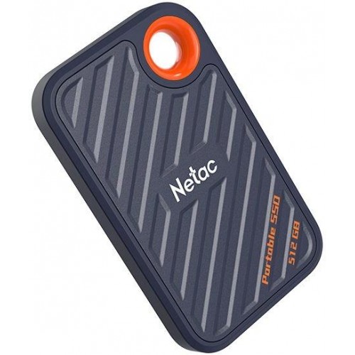 Накопитель SSD Netac USB-C 512Gb NT01ZX20-512G-32BL ZX20 2.5" синий