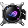 Система водяного охлаждения ASUS ROG Strix LC II 360 ARGB Soc-AM4/1151/1200/2066/1700 черный 4-pin 37.6dB Al Ret (90RC00F1-M0UAY4) [90RC00F1-M0UAY4]
