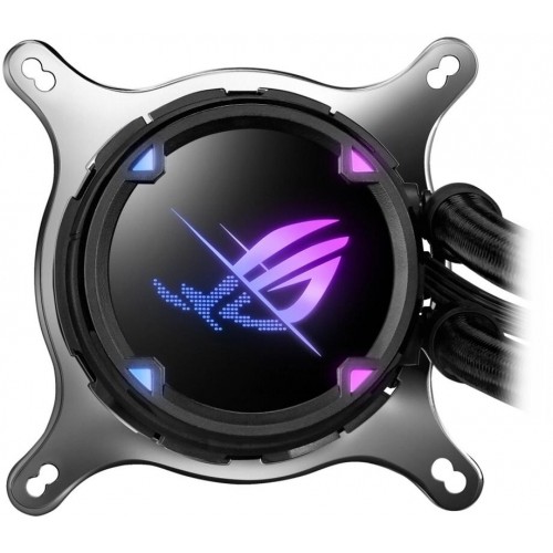 Система водяного охлаждения ASUS ROG Strix LC II 360 ARGB Soc-AM4/1151/1200/2066/1700 черный 4-pin 37.6dB Al Ret (90RC00F1-M0UAY4) [90RC00F1-M0UAY4]